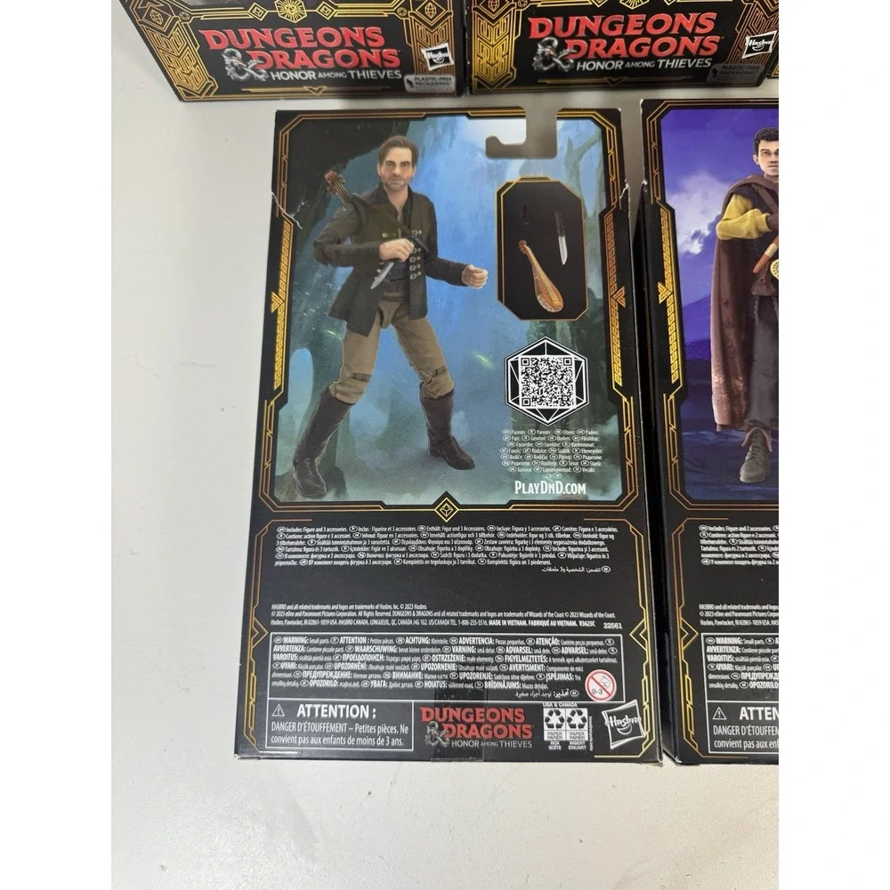 Lot of 5 New‎ Dungeons & Dragons GOLDEN ARCHIVES Honor Among Thieves Figures